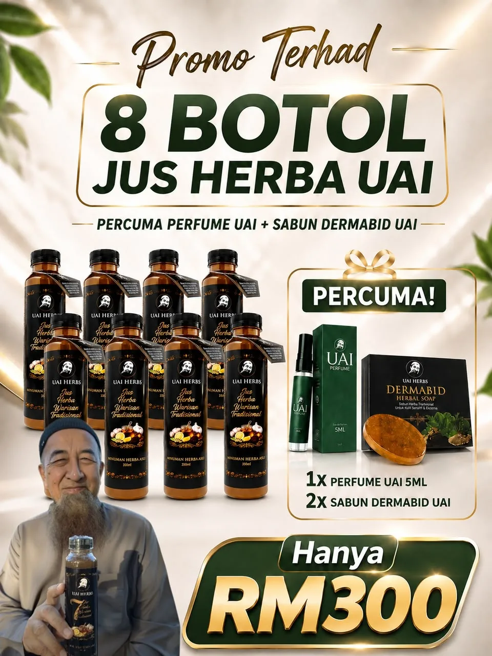 Pakej 8 Botol
