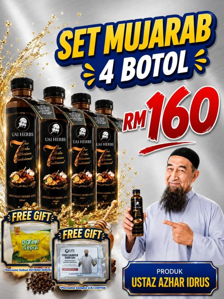 Set Mujarab - 4 Botol